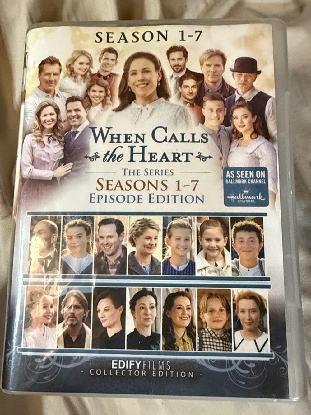 When Calls the Heart Seasons 1-7 Episode COLLECTOR Edition DVD -White/Blue Cover